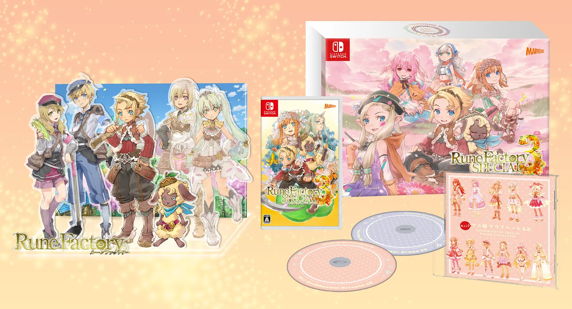 【値上げ】【限定品】ルーンファクトリー3スペシャル Wedding Collection Nintendo Switch